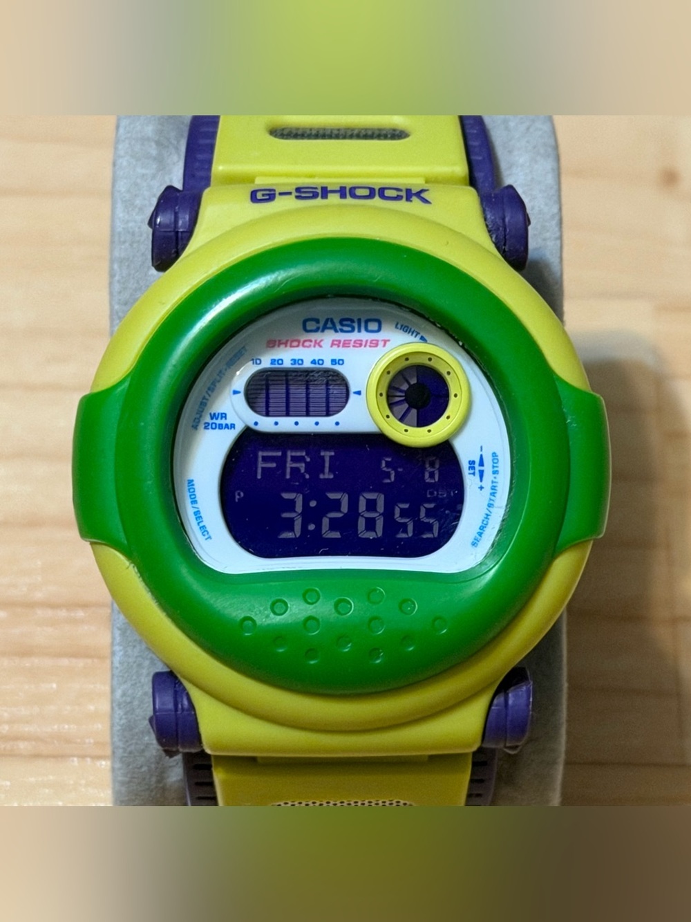 Casio G-Shock G-001HC-3 Jason Hyper Crazy Color Vintage Men's Digital Watch G001